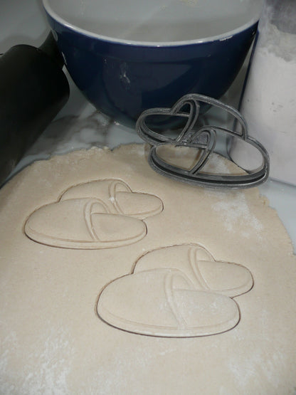 Slippers Shoes Shape Cookie Cutter Made In USA PR5494