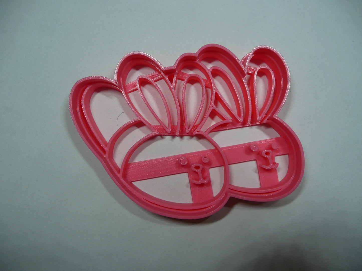 Bunny Slippers Shoes Shape Cookie Cutter Made In USA PR5495