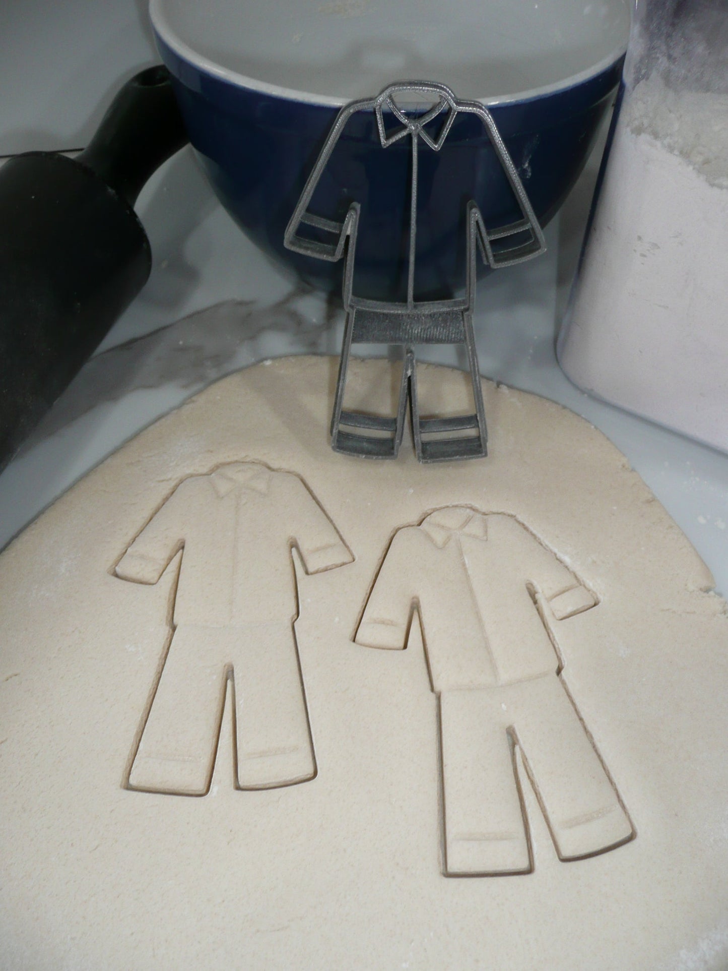 Full Length Classic Pajamas PJ Set Cookie Cutter Made In USA PR5496