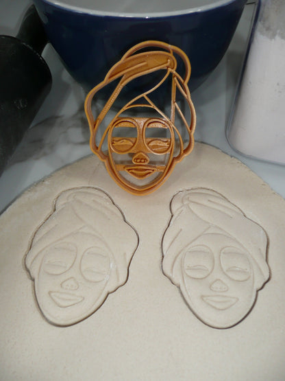 Spa Facial Face Mask Cookie Cutter Made In USA PR5502
