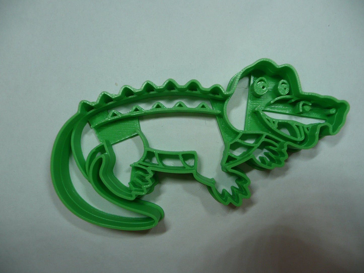 Cartoon Alligator Cookie Cutter Made In USA PR5503