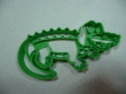 Cartoon Alligator Cookie Cutter Made In USA PR5503