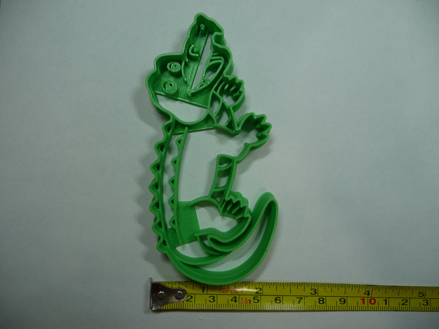Cartoon Alligator Cookie Cutter Made In USA PR5503