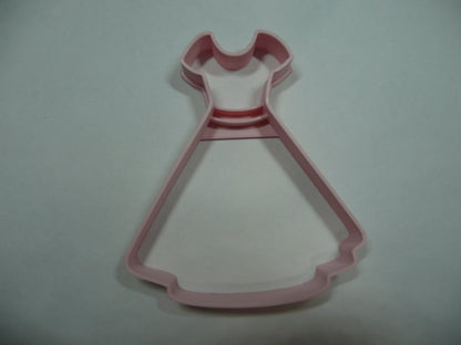 6x Poodle Skirt Dress Fondant Cutter Cupcake Topper 1.75 IN USA FD5512