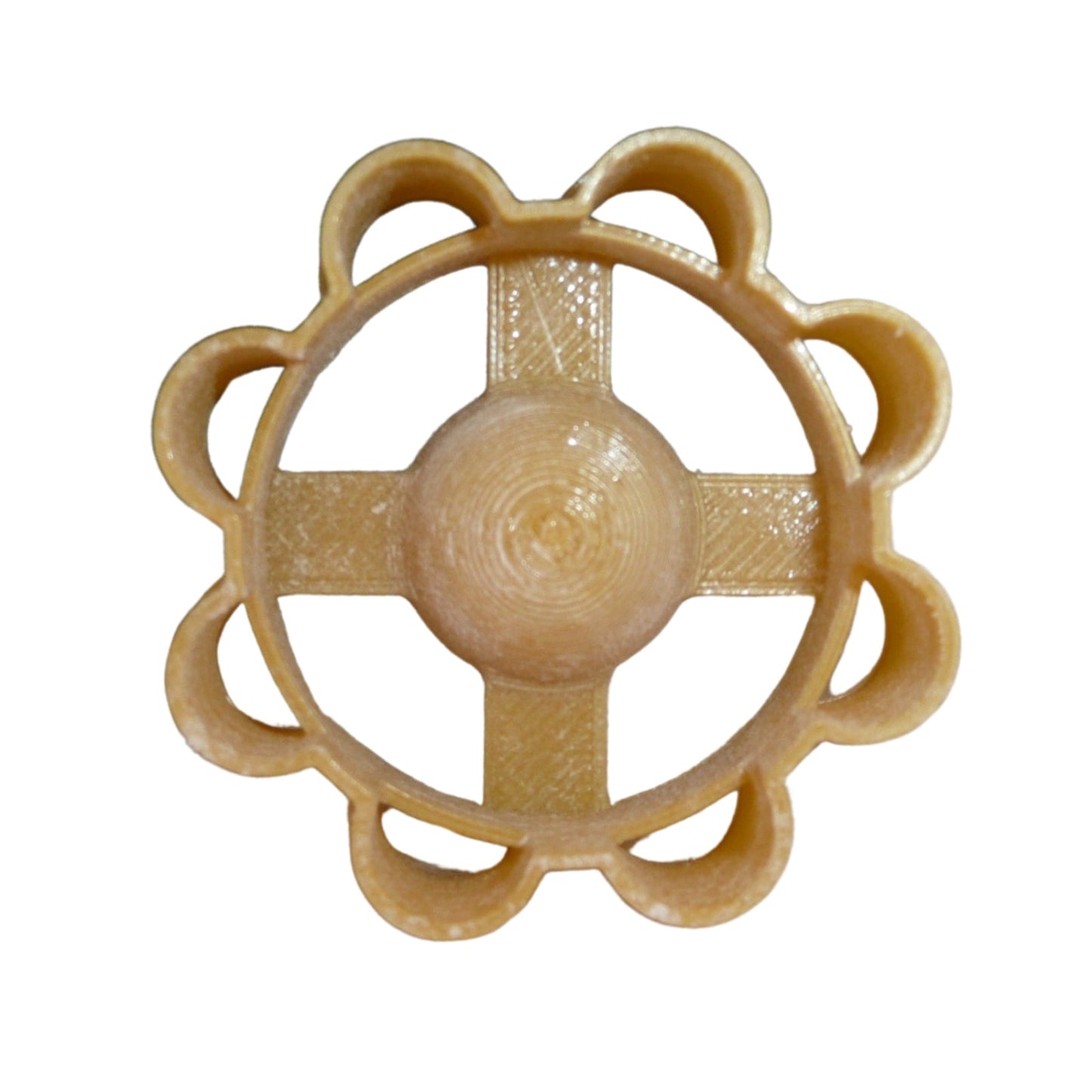 Flower Thumbprint Tea Cookie Cutter Made In USA PR5518