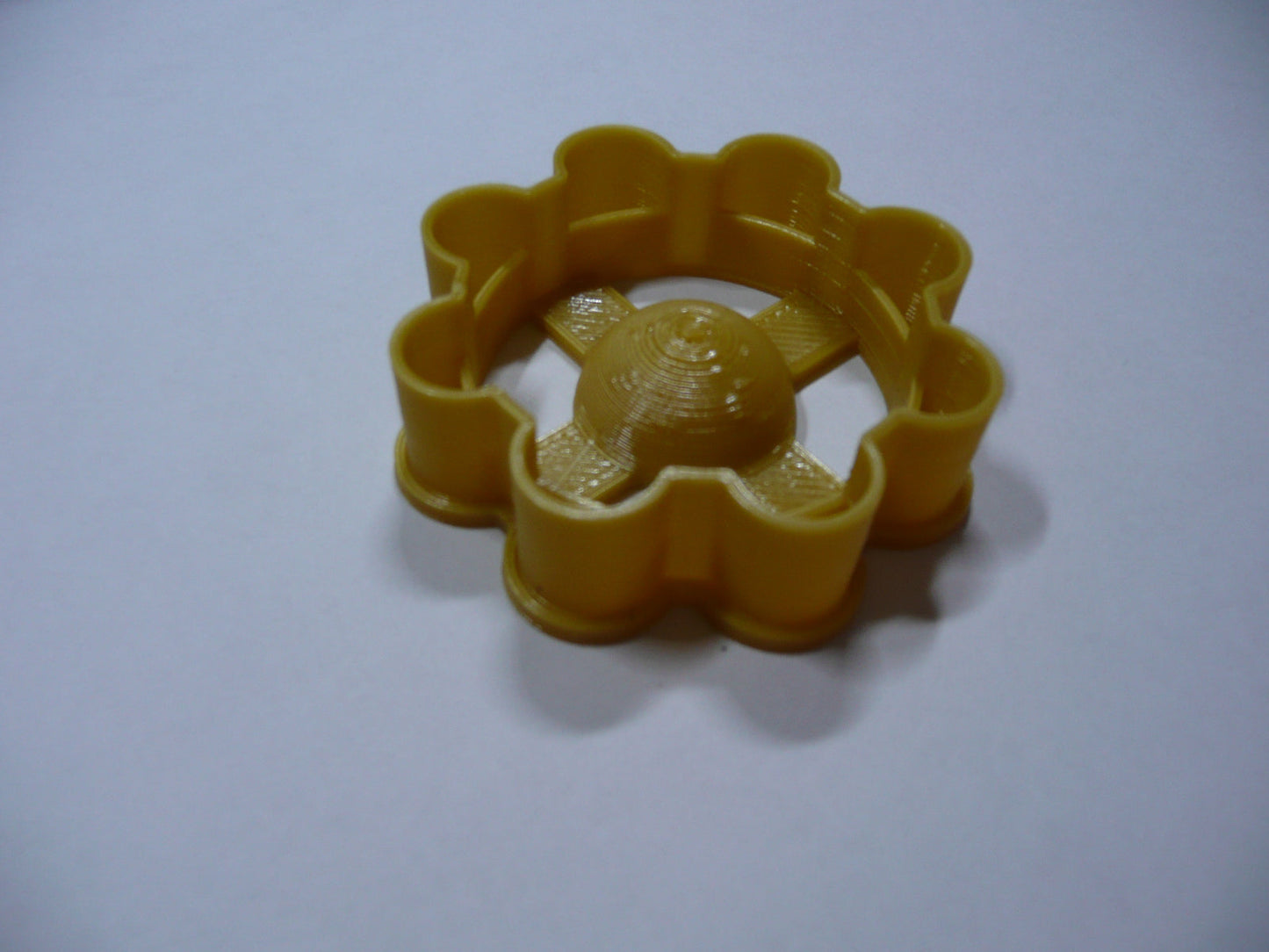 Flower Thumbprint Tea Cookie Cutter Made In USA PR5518