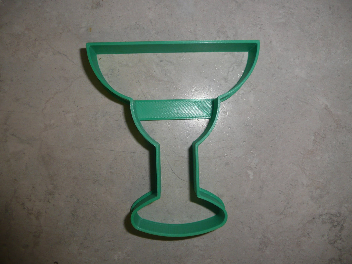 Margarita Cocktail Drink Glass Cookie Cutter Made In USA PR553