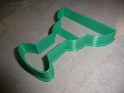 Margarita Cocktail Drink Glass Cookie Cutter Made In USA PR553