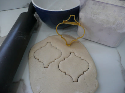 Arabesque Tile Frame Shape Cookie Cutter Made In USA PR5533