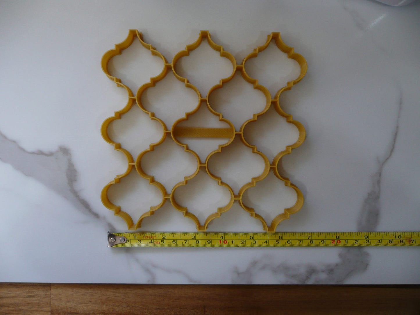 Arabesque Tile 2.25 Inch X 13 Multi Cookie Cutter Made In USA PR5534