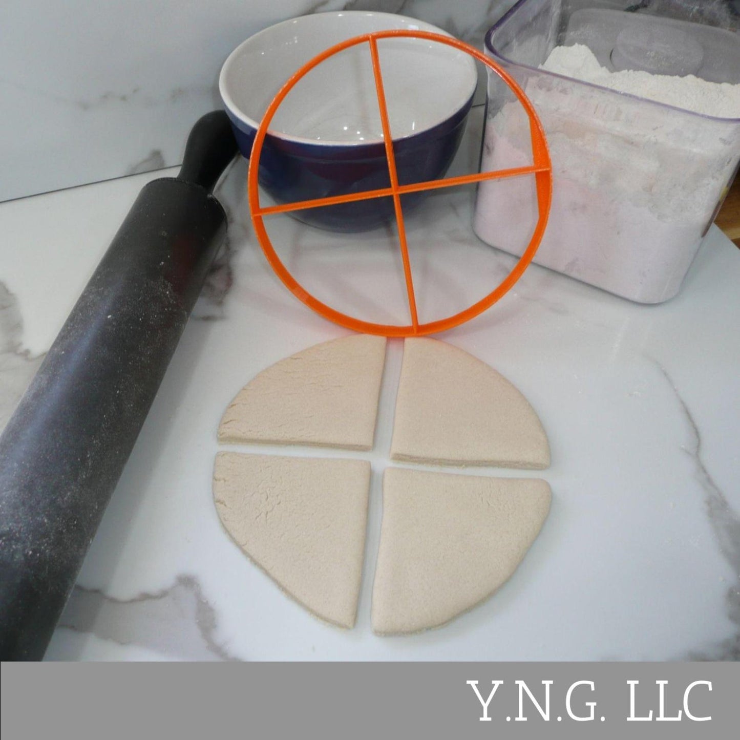 Pie Piece 3.5 Inch X 4 Multi Cookie Cutter Made In USA PR5535