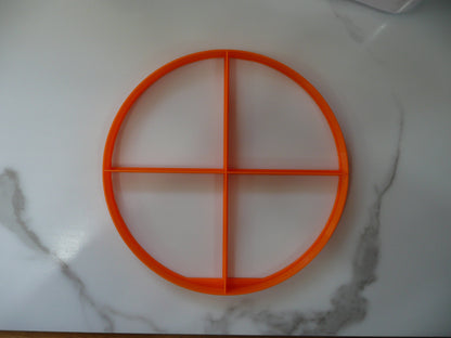 Pie Piece 3.5 Inch X 4 Multi Cookie Cutter Made In USA PR5535