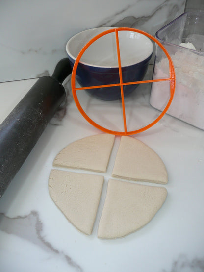 Pie Piece 3.5 Inch X 4 Multi Cookie Cutter Made In USA PR5535