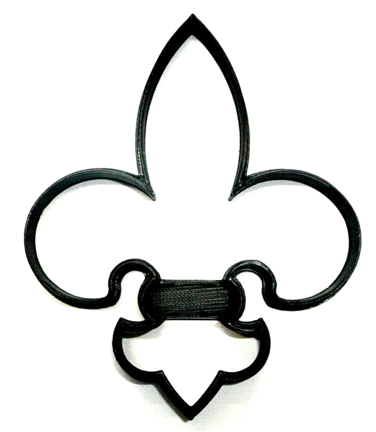 Fleur De Lis Symbol Flower of Lily Cookie Cutter Made In USA PR557