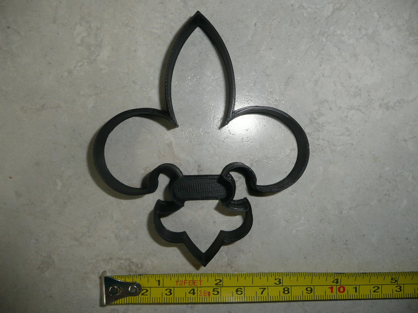 Fleur De Lis Symbol Flower of Lily Cookie Cutter Made In USA PR557