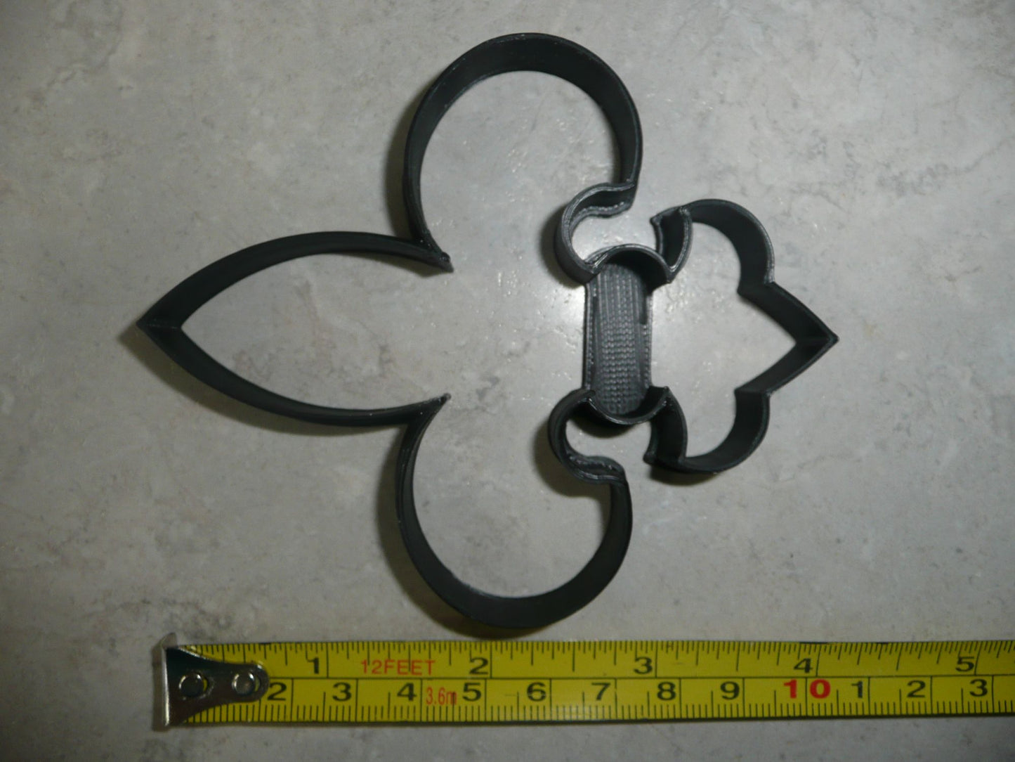 Fleur De Lis Symbol Flower of Lily Cookie Cutter Made In USA PR557