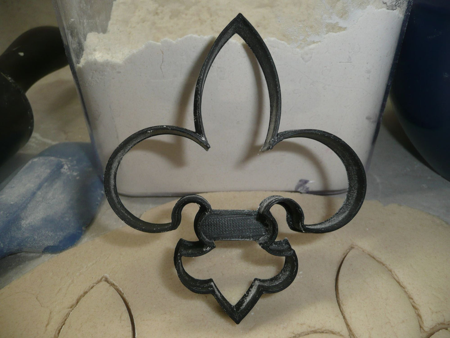 Fleur De Lis Symbol Flower of Lily Cookie Cutter Made In USA PR557