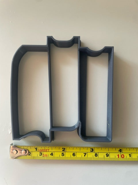 Stack of Books Detailed Cookie Cutter Made in USA PR5585