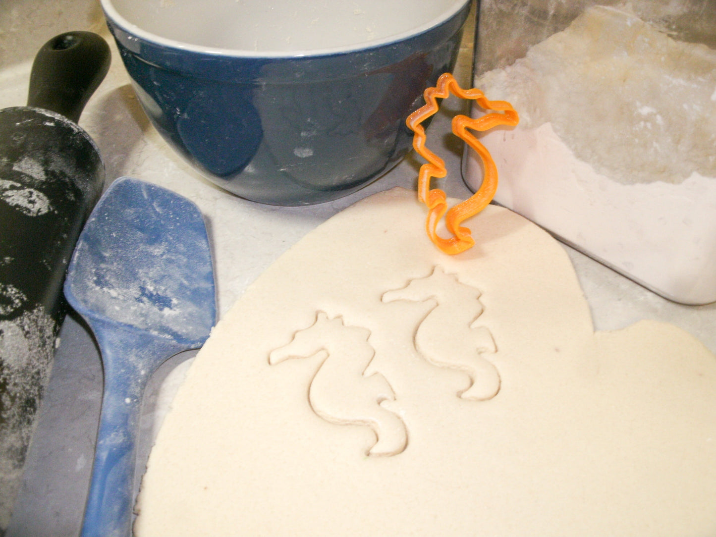 Seahorse Sea Horse Ocean Marine Fish Cookie Cutter Made In USA PR559