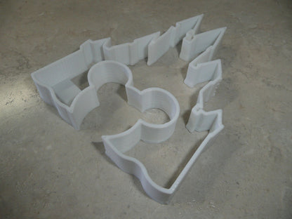 Cinderella Castle with Mickey Head Outline Cookie Cutter Made In USA PR580