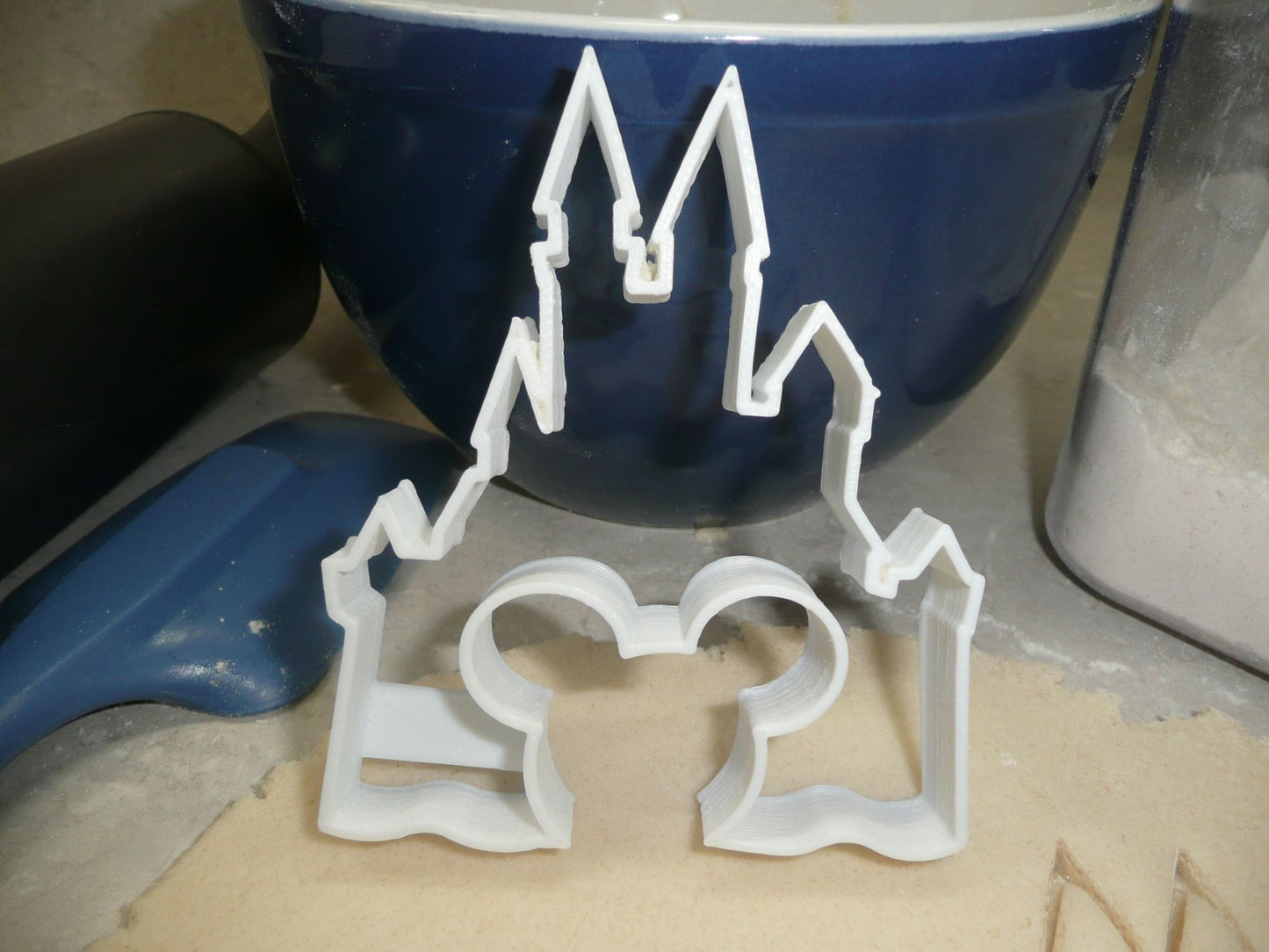 Cinderella Castle with Mickey Head Outline Cookie Cutter Made In USA PR580
