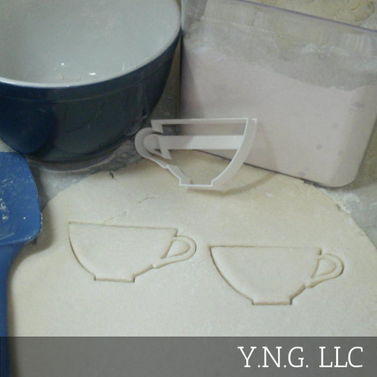 Tea Cup English Porcelain China Tea Party Cookie Cutter Made In USA PR585