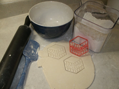 Minecraft TNT Dynamite Block Video Game Cookie Cutter Made In USA PR591