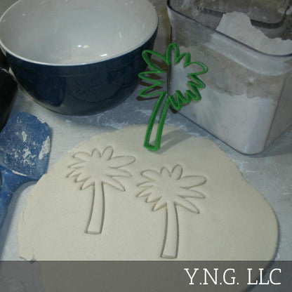 Palm Tree Tropical Island Vacation Cookie Cutter Made In USA PR592