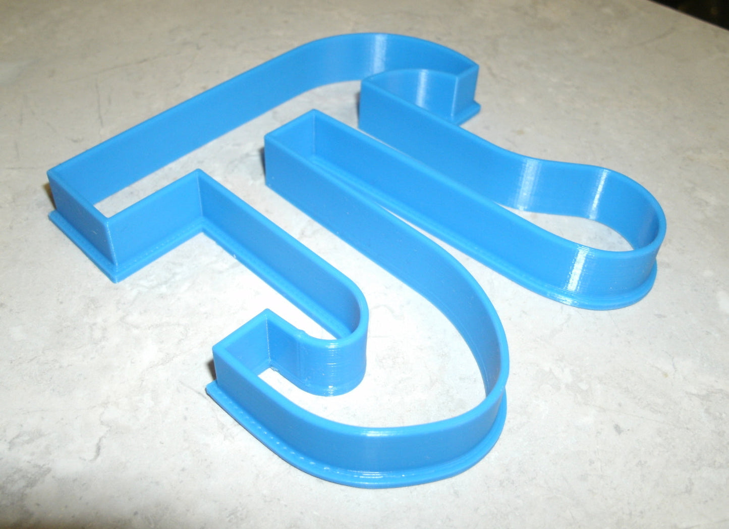 6x Pi 3.14 Symbol Fondant Cutter Cupcake Topper 1.75 IN USA FD610