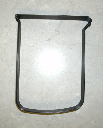 6x Chemistry Beaker Fondant Cutter Cupcake Topper 1.75 IN USA FD612