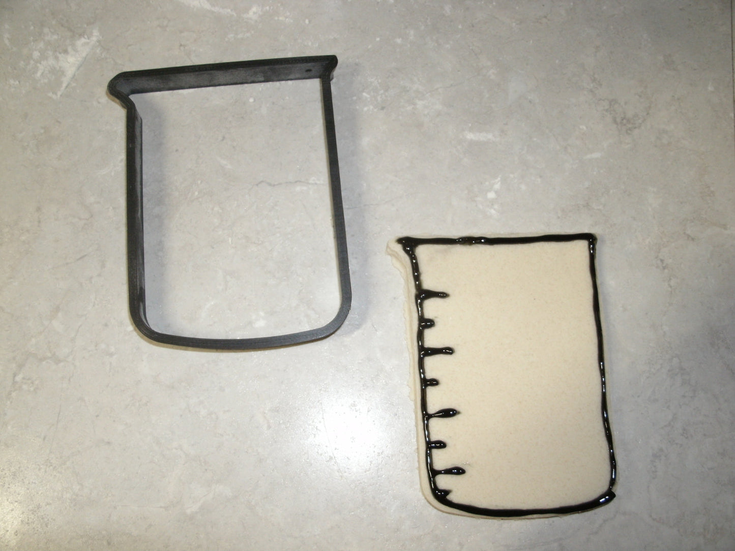 Chemistry Beaker Lab Equipment Science Cookie Cutter Made In USA PR612