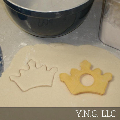 Crown Tiara Royal Queen King Princess Prince Cookie Cutter Made In USA PR619
