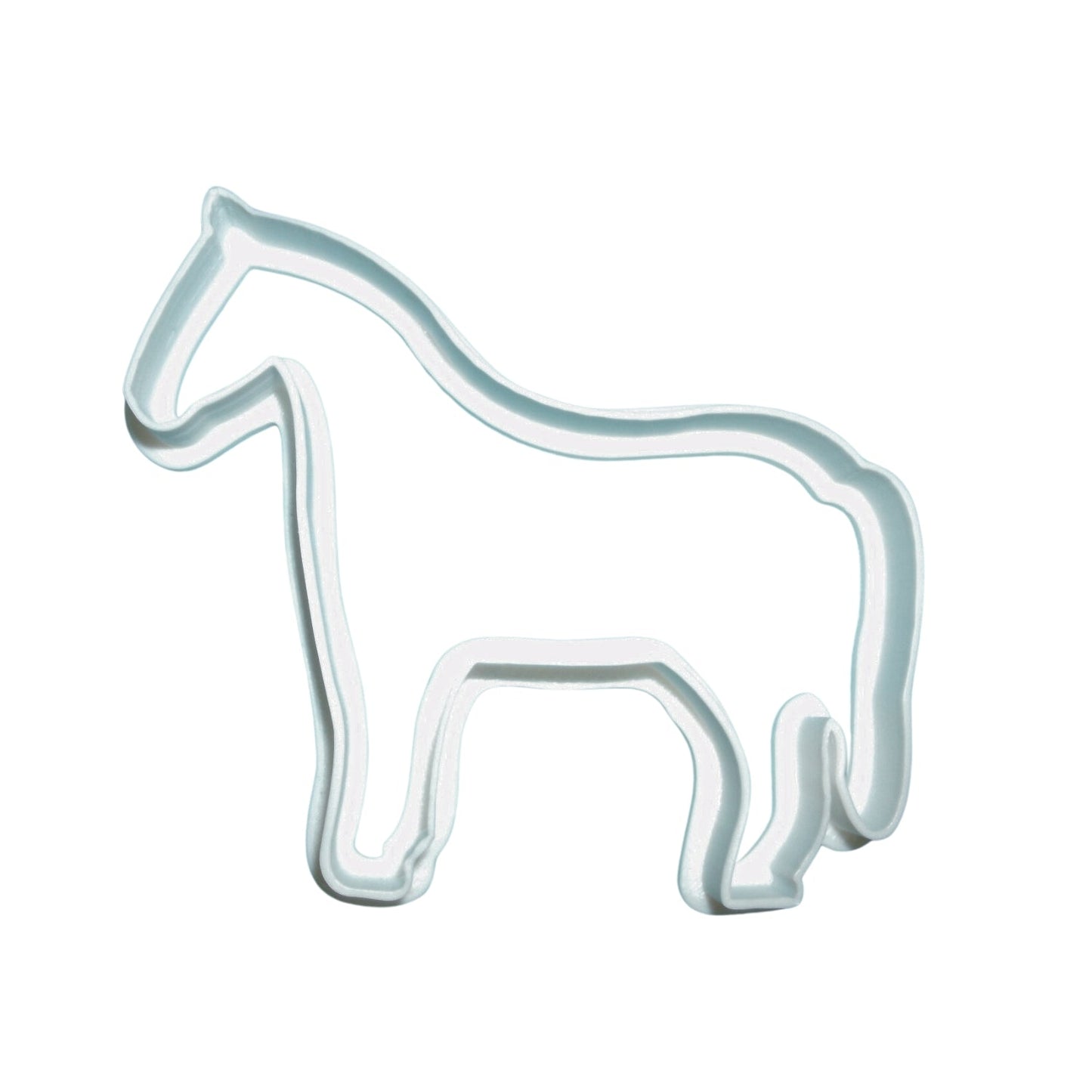 6x Zebra Horse Fondant Cutter Cupcake Topper 1.75 IN USA FD625
