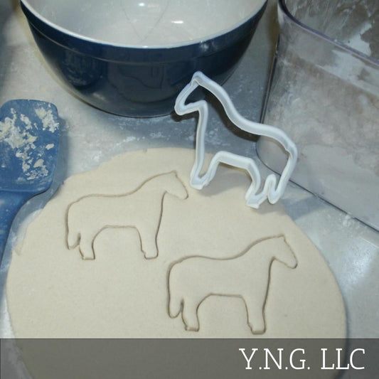 Zebra Horse Zoo Animal Outline Cookie Cutter Made In USA PR625