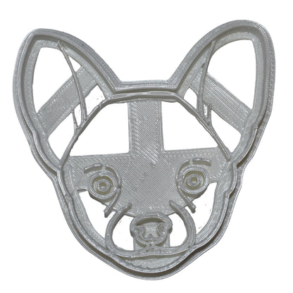 Chihuahua Dog Puppy Face Head Cookie Cutter Made In USA PR635