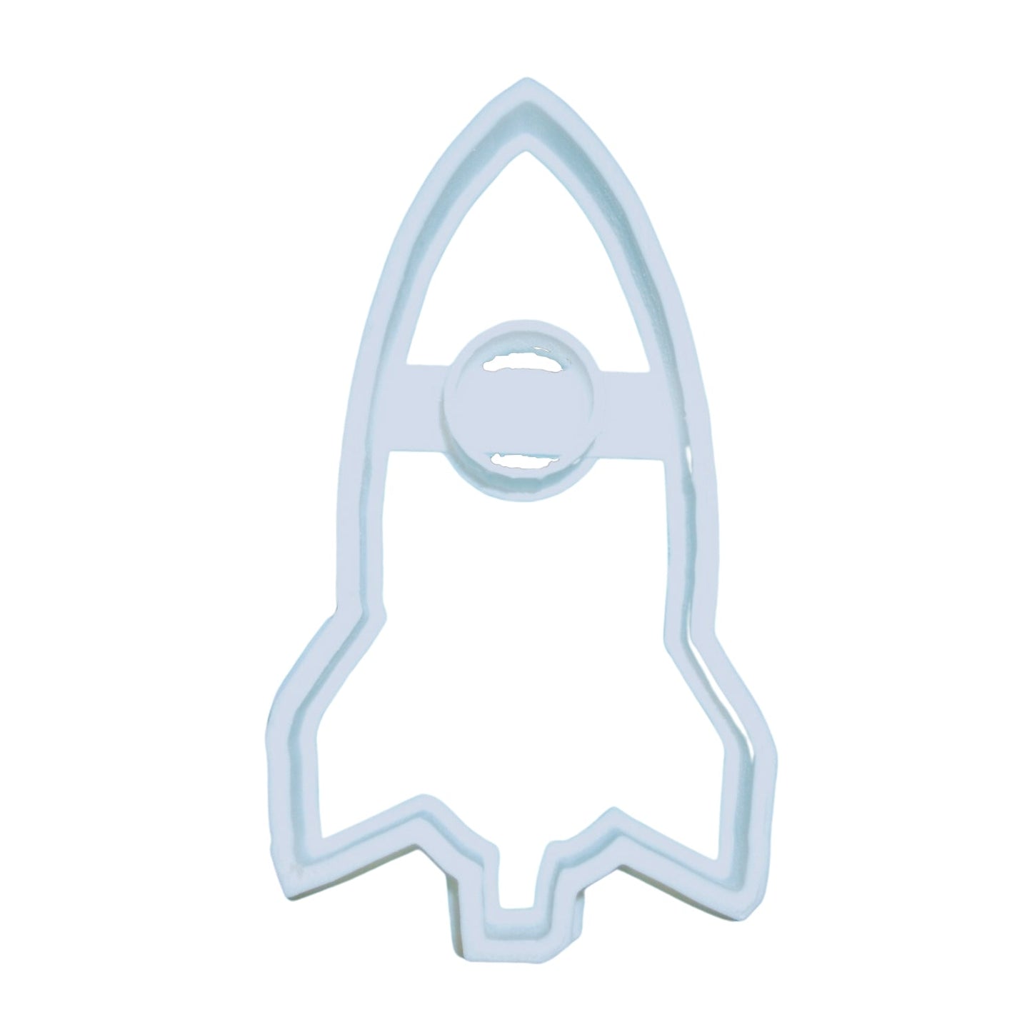 6x Rocket Space Fondant Cutter Cupcake Topper 1.75 IN USA FD639