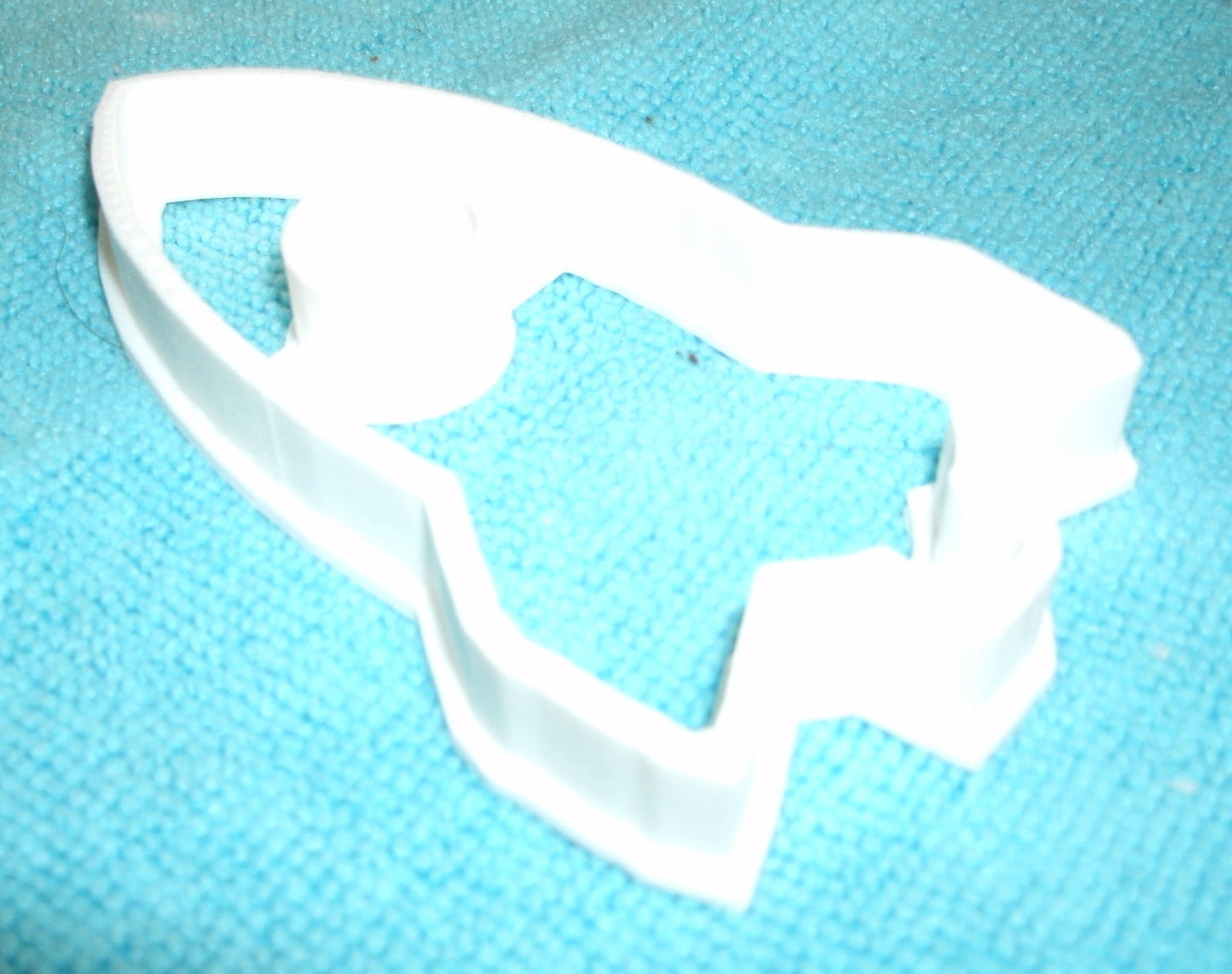 6x Rocket Space Fondant Cutter Cupcake Topper 1.75 IN USA FD639