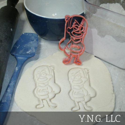 Mabel Pines Gravity Falls Disney Cartoon Cookie Cutter Made In USA PR640