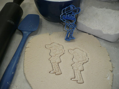 Dipper Pines Gravity Falls Disney Cartoon Cookie Cutter Made In USA PR642