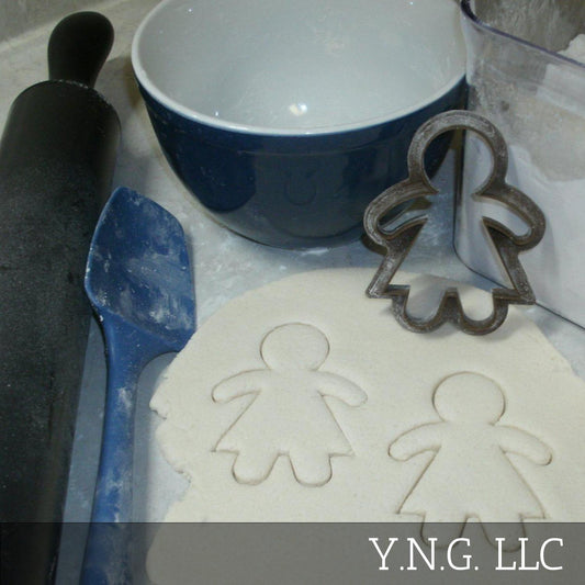 Gingerbread Girl Woman Shrek Christmas Cookie Cutter Made In USA PR651