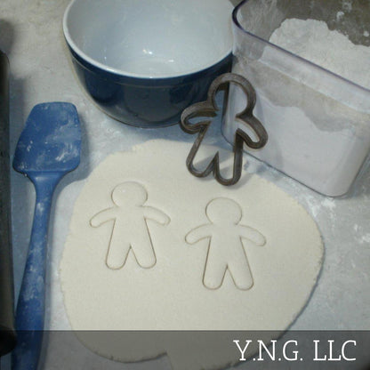 Gingerbread Man Shrek Christmas Biscuit Cookie Cutter Made In USA PR652