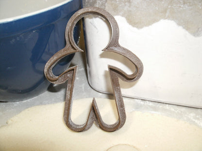 Gingerbread Man Shrek Christmas Biscuit Cookie Cutter Made In USA PR652