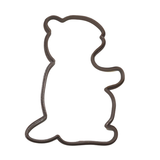 6x Groundhog Fondant Cutter Cupcake Topper 1.75 IN USA FD653