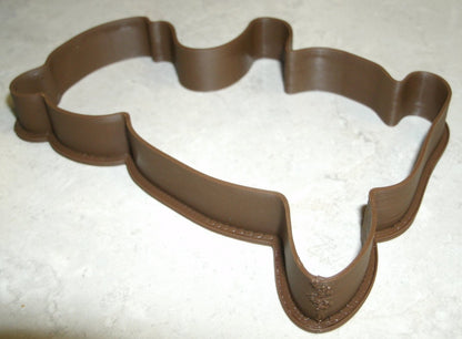 6x Groundhog Fondant Cutter Cupcake Topper 1.75 IN USA FD653