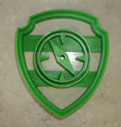 Tracker Badge Shield Pup Tag Paw Patrol Cookie Cutter Made In USA PR655