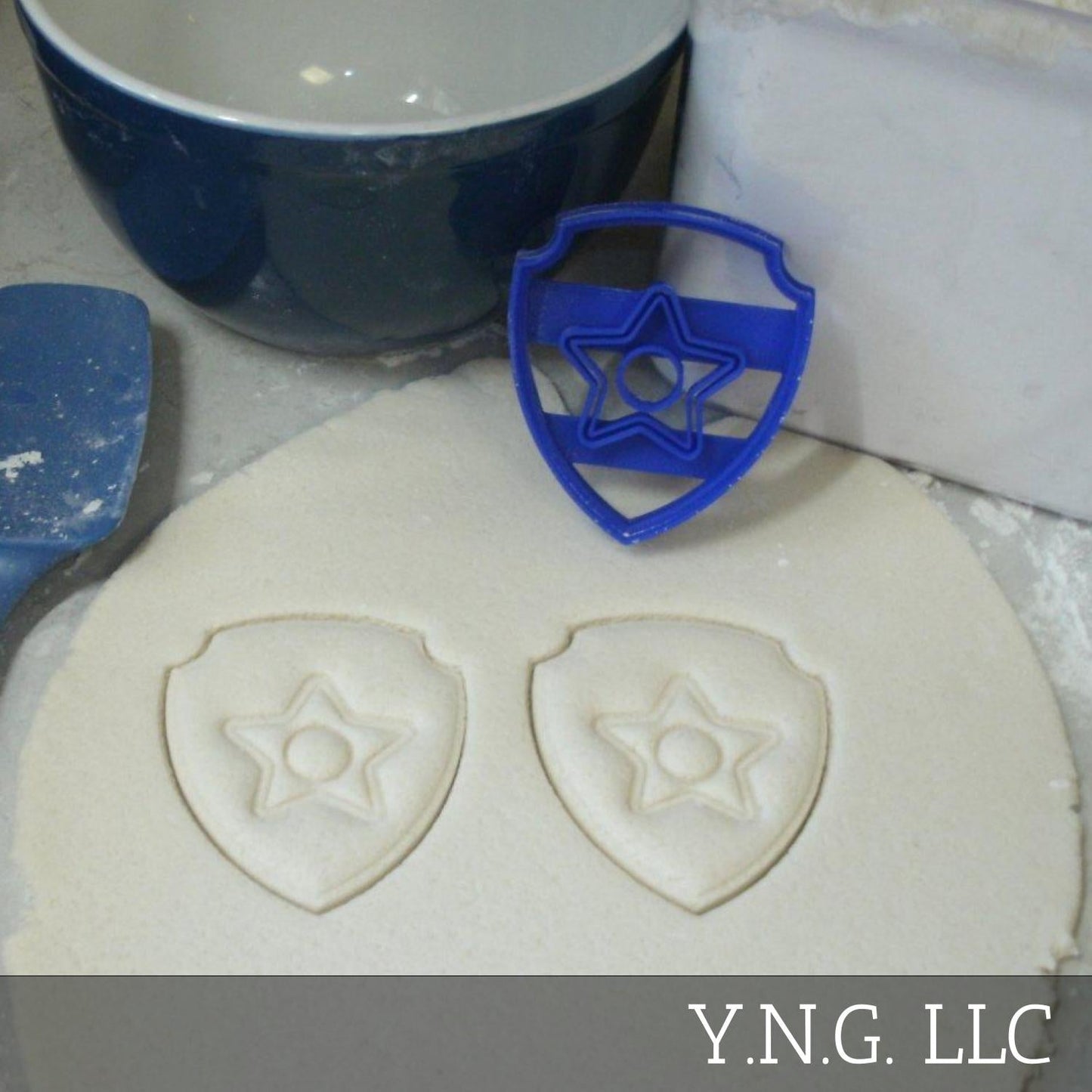 Chase Badge Shield Pup Tag Paw Patrol Cookie Cutter Made In USA PR657