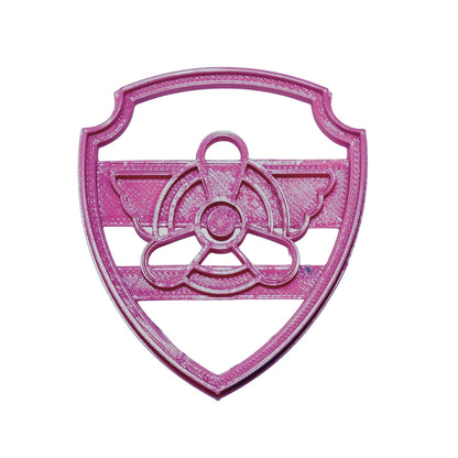 Skye Badge Shield Pup Tag Paw Patrol Cookie Cutter Made In USA PR659