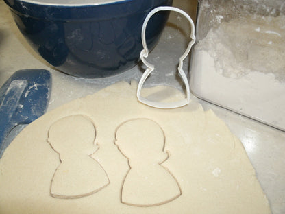 First Communion Girl Holy Eucharist Dress Cookie Cutter Made In USA PR676