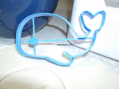 Whale Ocean Sea Aquatic Mammal Cookie Cutter Made In USA PR703