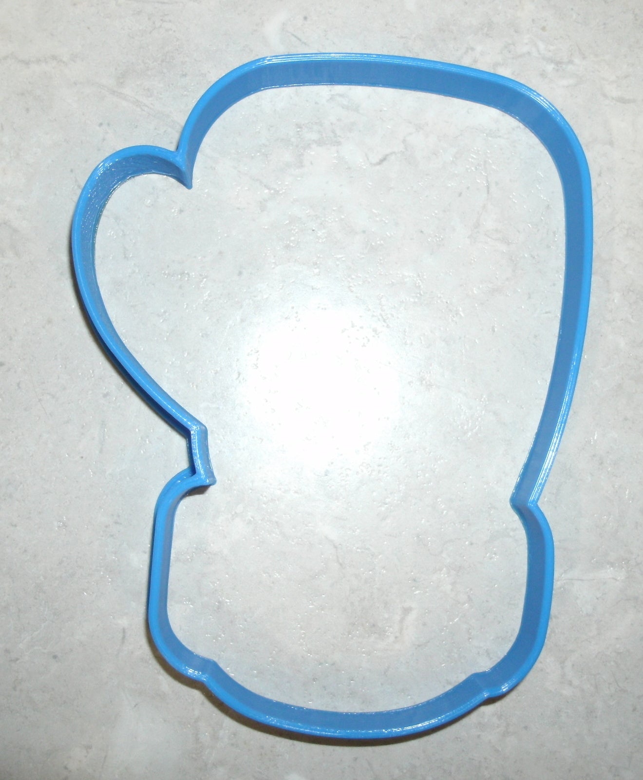 6x Boxing Glove Fondant Cutter Cupcake Topper 1.75 IN USA FD706